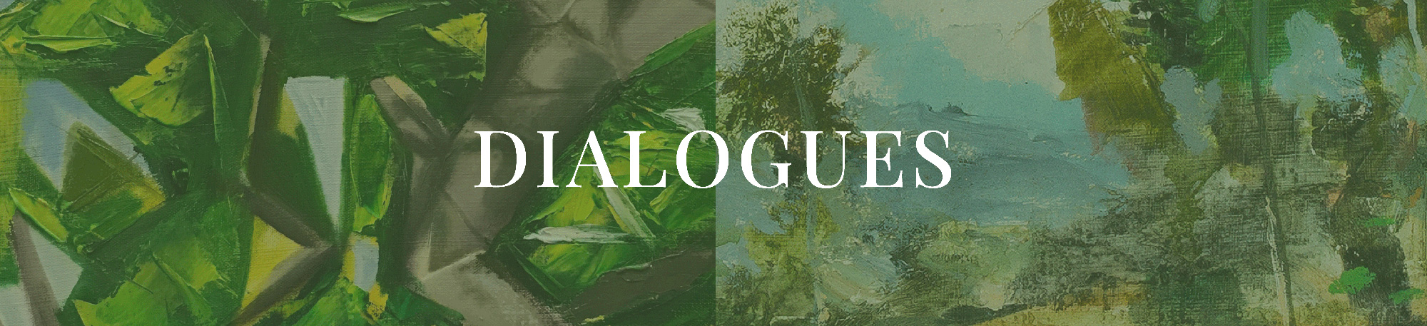 dialogues page header